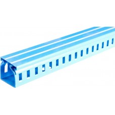 Короб пластиковий перфорований 25х40 мм блакитний 2 м (s13033018) E.NEXT