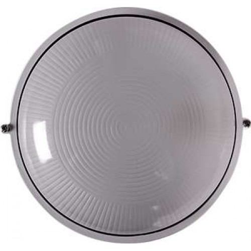 Світильник круглий білий Е27 IP54 254х125 мм (l002019) E.NEXT