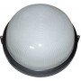 Світильник круглий чорний Е27 IP54 254х125 мм (l002020) E.NEXT