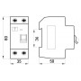 Вимикач диференційного струму (ПЗВ) 2 полюси 63 А 30 мА (p003006) E.NEXT