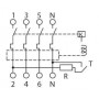 Вимикач диференційного струму (ПЗВ) 4 полюси 63 А 30 мА (p003020) E.NEXT