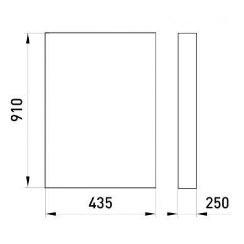 Ящик ЯРП-630 А рубильник розривний BP32-39B31250 IP54 (s0101004) E.NEXT