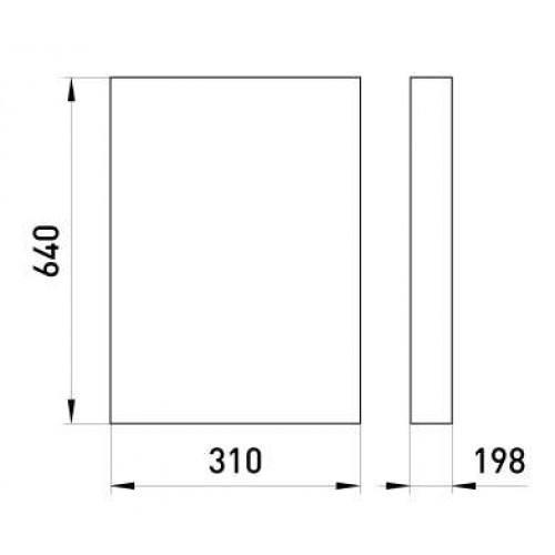 Ящик ЯПРП-250 А рубильник перекидний BP32-35B71250 IP31 (s0101009) E.NEXT