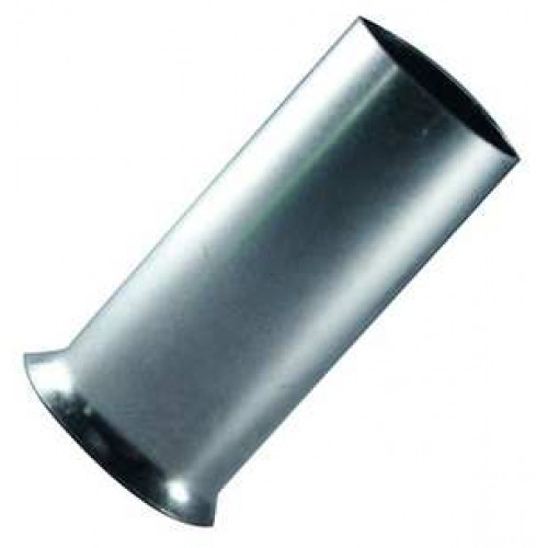 Неізольований наконечник втулковий для обтискання багатожильного проводу 10 мм2 довжина 18 мм 100 шт (s4038013) E.NEXT