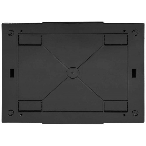 Корпус пластиковий на 12 модулів навісний чорний з непрозорими дверцятами 330х262х95 мм IP40 (CP32912B) E.NEXT