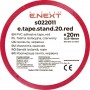 Ізолента із ПВХ червона 20 м (s022011) E.NEXT
