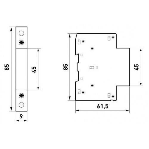 Додатковий контакт 1р+1з до модульних автоматичних вимикачів серій PRO та STAND (p005101) E.NEXT