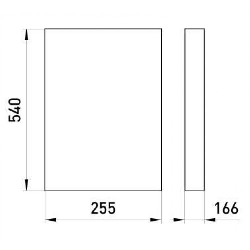 Ящик ЯПРП-100 А рубильник перекидний BP32-31B71250 IP54 (s0101013) E.NEXT