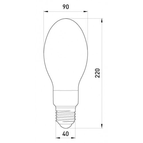 Лампа ртутно-вольфрамова патрон Е40 250 Вт (l0470003) E.NEXT