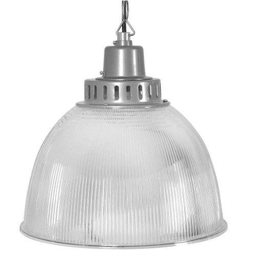 Світильник підвісний під енергозберігаючу лампу до 65 Вт (плафон-полікарбонат+ланцюговий підвіс) (l0510003) E.NEXT