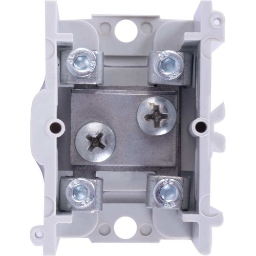 Клемна колодка прохідна 1х35/4х6 мм2 сталевий контакт без кришки (p0820005) E.NEXT