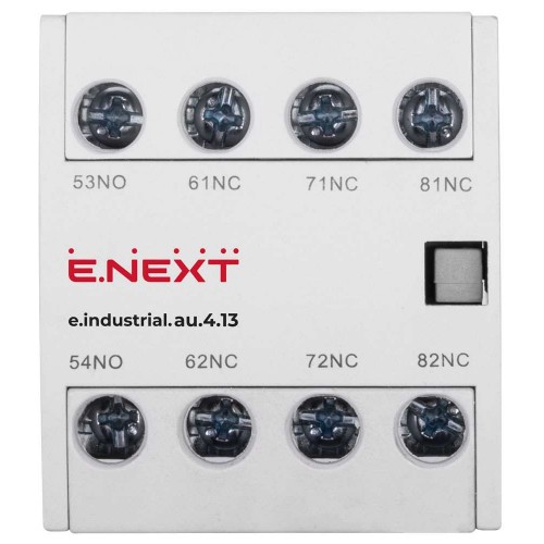 Додатковий контакт 1р+3з для контакторів серії INDUSTRIAL (i0140008) E.NEXT