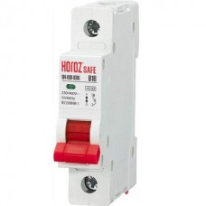 Модульний автоматичний вимикач 1Р 16А В 4,5кА 230V SAFE (114-001-1016-010) Horoz Electric