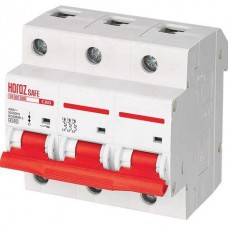 Модульний автоматичний вимикач 3Р 80А C 4,5кА 400V SAFE (114-002-3080-010) Horoz Electric