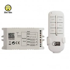 Пульт дистанційного керування світлом 300W 180-250V 3-канальний білий CONTROLLER-3 (105-001-0003-010) Horoz Electric