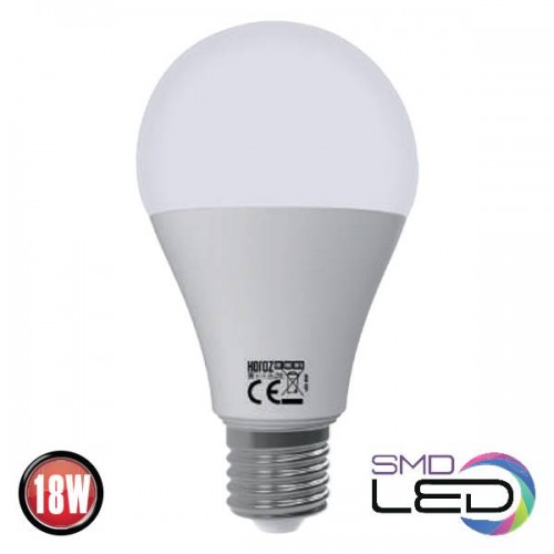 Світлодіодна лампа А60 18W 4200K E27 1600Lm 175-250V PREMIER-18 (001-006-0018-030) Horoz Electric