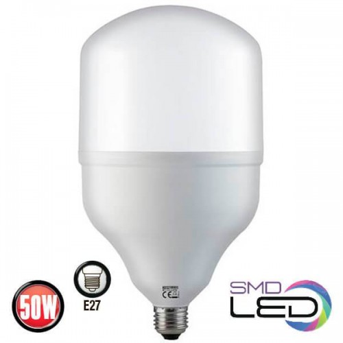 Світлодіодна лампа 50W 4200K Е27 4000Lm 175-250V TORCH-50 (001-016-0050-033) Horoz Electric
