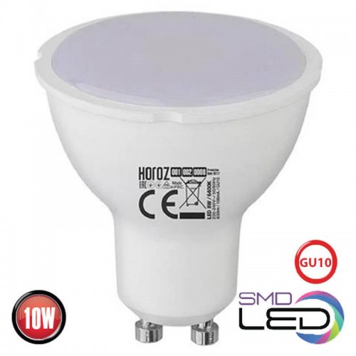 Світлодіодна лампа MR16 10W 6400K GU10 800Lm 175-250V PLUS-10 (001-002-0010-011) Horoz Electric