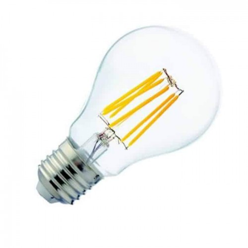 Світлодіодна лампа філамент 6W А60 Е27 2700К 650Lm 220-240V FILAMENT GLOBE-6 (001-015-0006-010) Horoz Electric