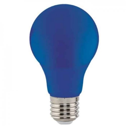 Світлодіодна лампа A60 3W E27 38Lm 175-250V синя SPECTRA (001-017-0003-011) Horoz Electric