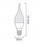 Світлодіодна лампа свічка на вітрі 10W 3000K Е14 1000Lm 175-250V CRAFT-10 (001-004-0010-020) Horoz Electric