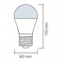 Світлодіодна лампа під діммер А60 10W 6400K E27 900Lm 220-240V EXPERT-10 (001-021-0010-041) Horoz Electric