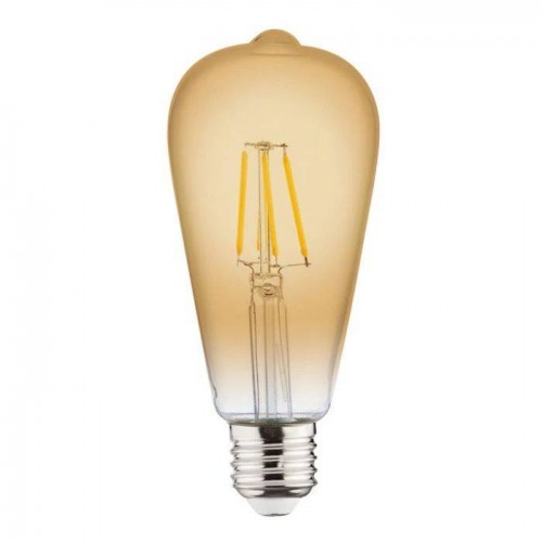 Світлодіодна лампа філамент 6W Е27 2200К 540Lm 220-240V RUSTIC VINTAGE-6 (001-029-0006-010) Horoz Electric