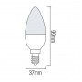 Світлодіодна лампа свічка 6W 3000K E14 480Lm 175-250V ULTRA-6 (001-003-0006-021) Horoz Electric