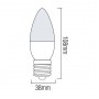 Світлодіодна лампа свічка 8W 3000K E27 800Lm 175-250V ULTRA-8 (001-003-0008-051) Horoz Electric