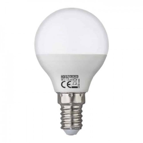 Світлодіодна лампа кулька 8W 4200K Е14 800Lm 175-250V ELITE-8 (001-005-0008-030) Horoz Electric