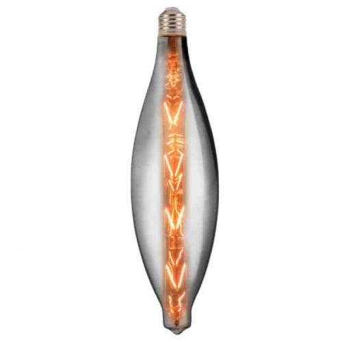 Світлодіодна лампа філамент 8W 2400K E27 250Lm 220-240V титан 460мм ELLIPTIC-XL (001-054-0008-120) Horoz Electric