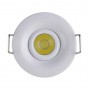 Світильник вбудований світлодіодний 1W 4200K 70Lm 85-265V d-41мм білий круглий SILVIA (016-039-0001-030) Horoz Electric