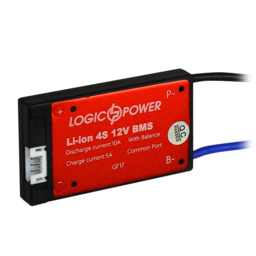 BMS плата 4S Li-ion 12 В Dis 10 А Ch 5 А (14922) LogicPower