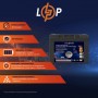 LiFePO4 акумулятор 12 В 50 Аг (Smart BMS 60/30 А) пластик (18617) LogicPower