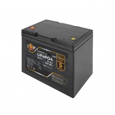 LiFePO4 акумулятор 24 В 52 Аг (BMS 80/40 А) пластик для ДБЖ (20887) LogicPower