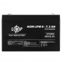 Акумулятор AGM 6 В 7,2 Аг (3859) LogicPower