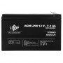 Акумулятор AGM 12 В 7,2 Аг (3863) LogicPower