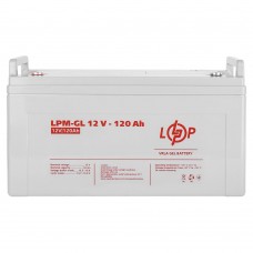 Акумулятор гелевий 12 В 120 Аг (3870) LogicPower