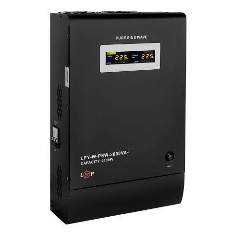 ДБЖ з правильною синусоїдою під акумулятор 48 В 2,1 кВт LCD-екран (4147) LogicPower