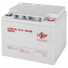 Акумулятор гелевий 12 В 40 Аг (4154) LogicPower