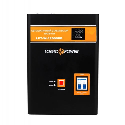 Стабілізатор напруги 8,4 кВт релейний (6613) LogicPower